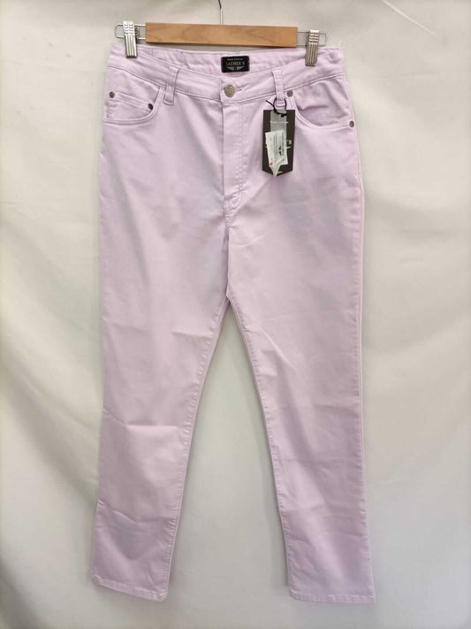 LAZHER.Pantalones lila denim T.44