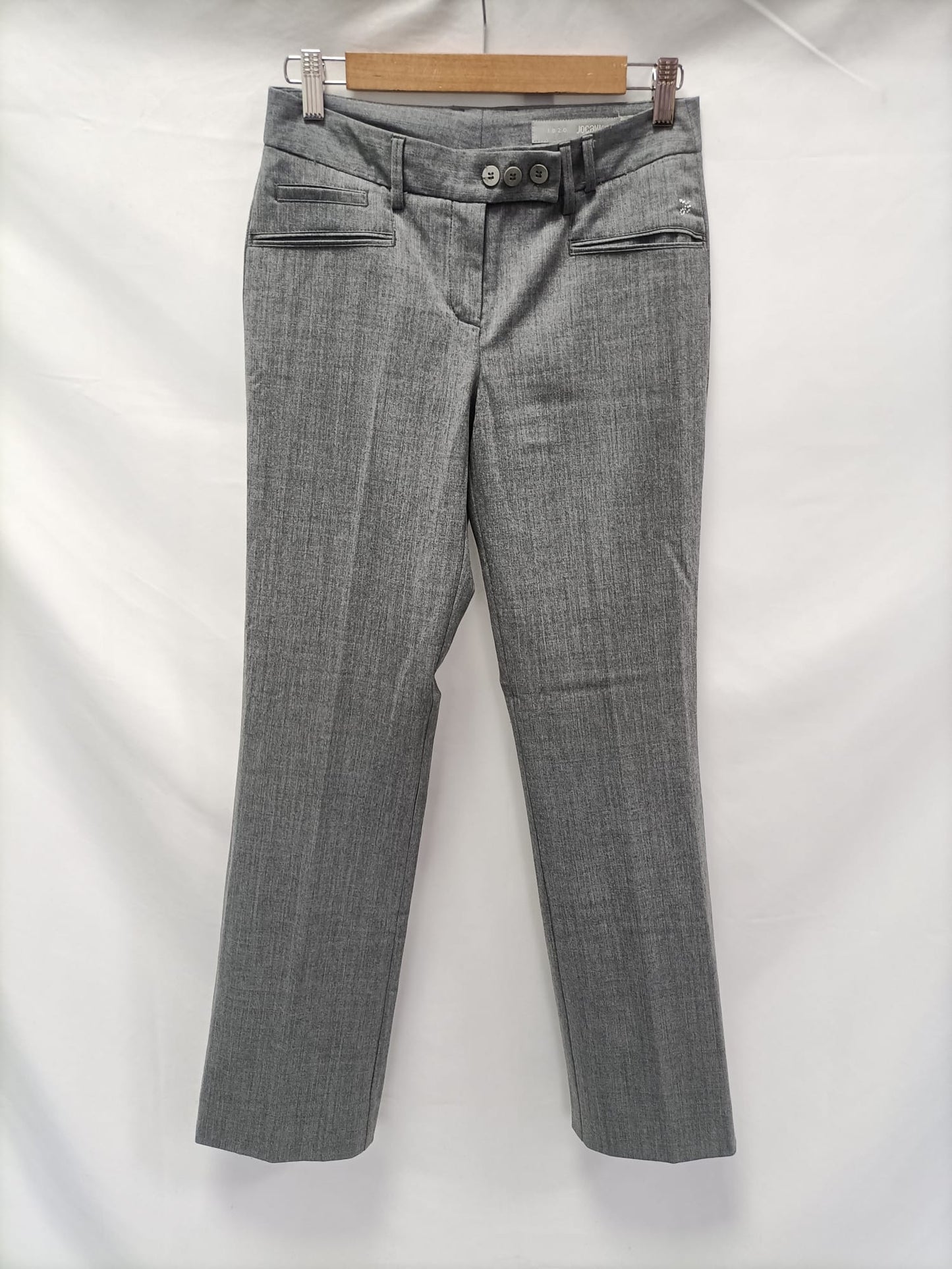 JOCAVI. Pantalón recto gris T.36