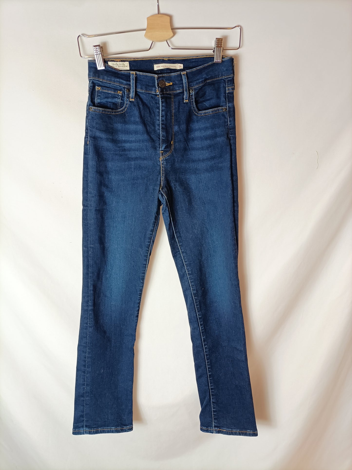 LEVI'S. Pantalón denim oscuro T.26(32)