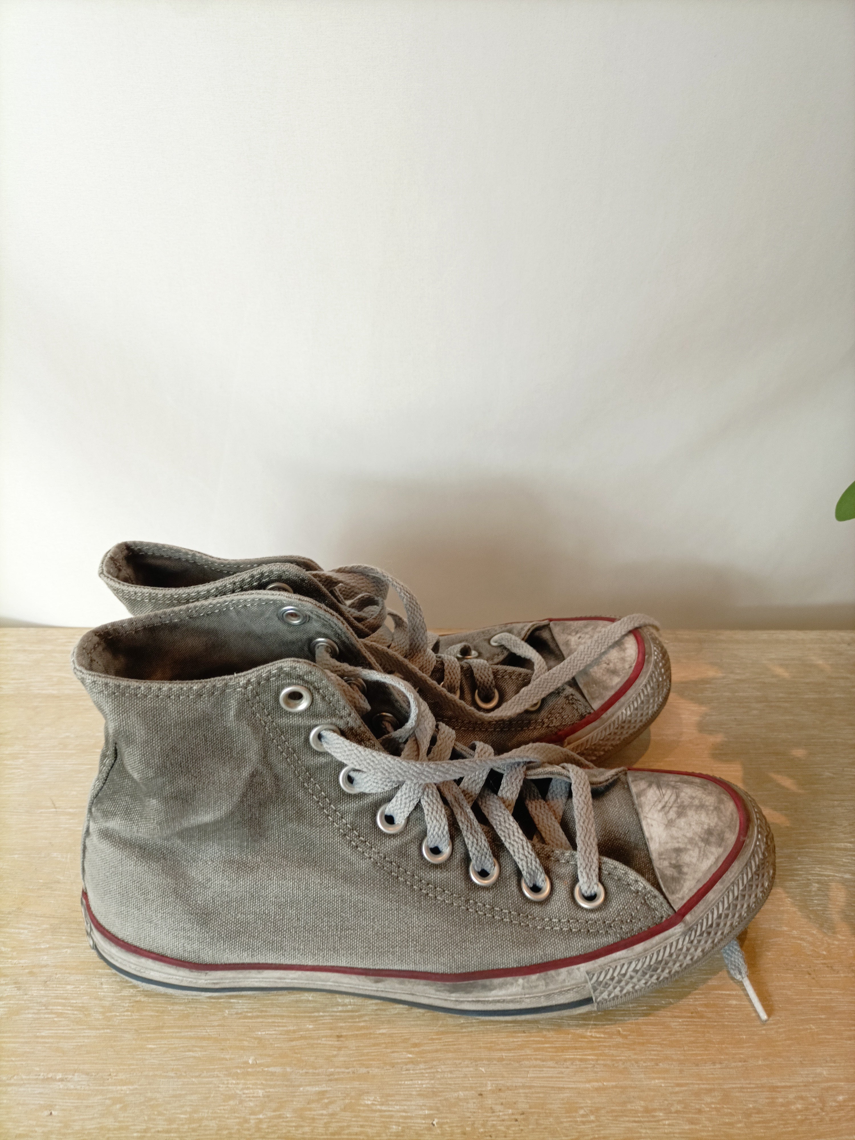 Converse plataforma desgastadas hotsell