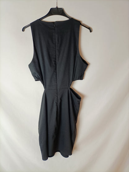 ZARA. Vestido corto aberturas T.xs