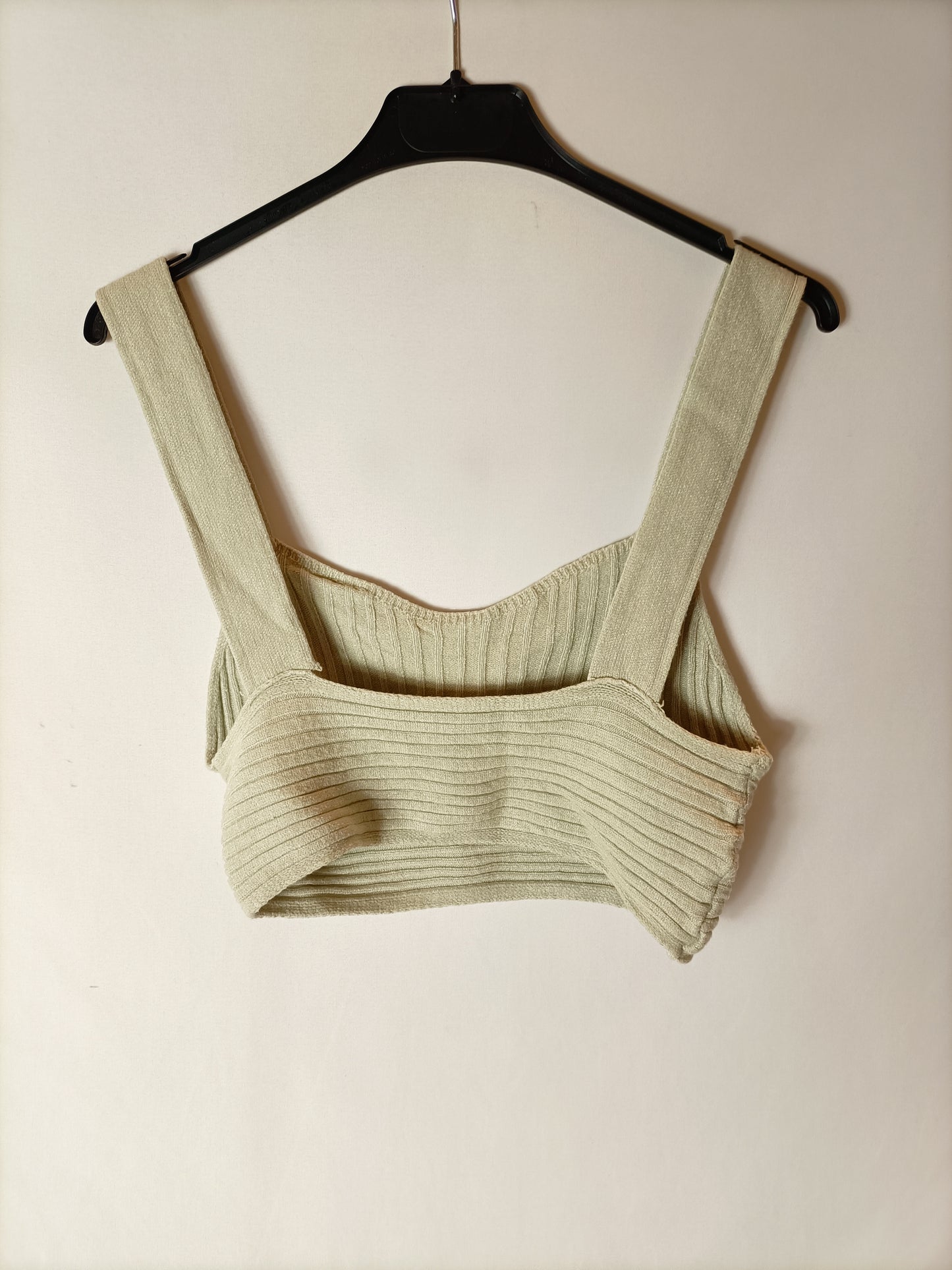 OTRAS. Croptop verde canale T.u(s)