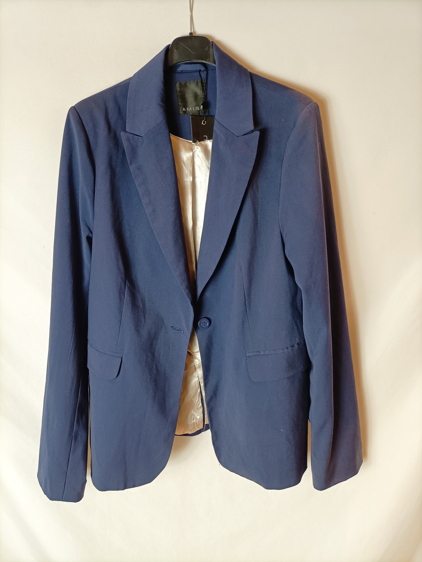 AMISU. Blazer azul marino. T 42