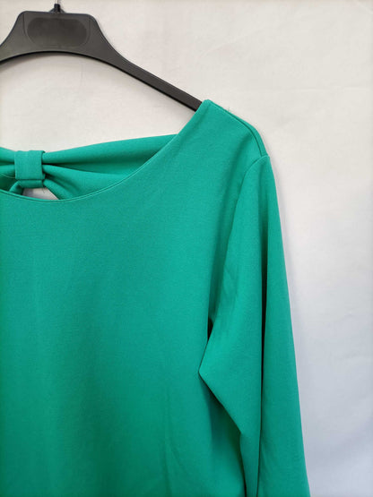 MAGUI.Top verde elástico lazadaa T.XXL