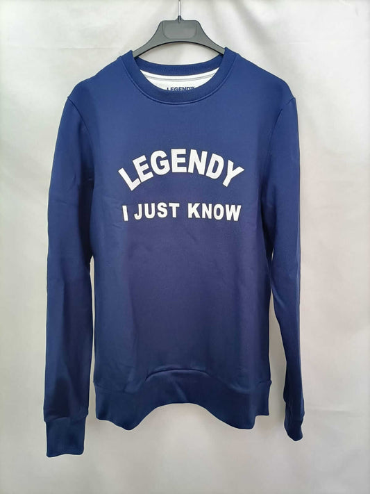 LEGENDY.Sudadera azul T.L