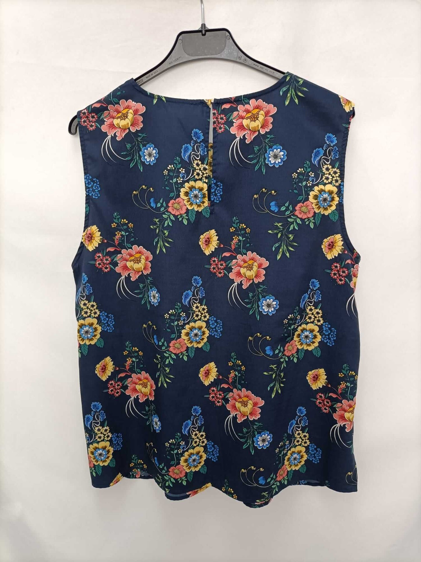 SFERA.Top azul flores T.L