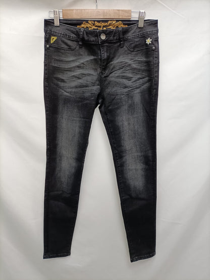 DESIGUAL.Denim negro T.40