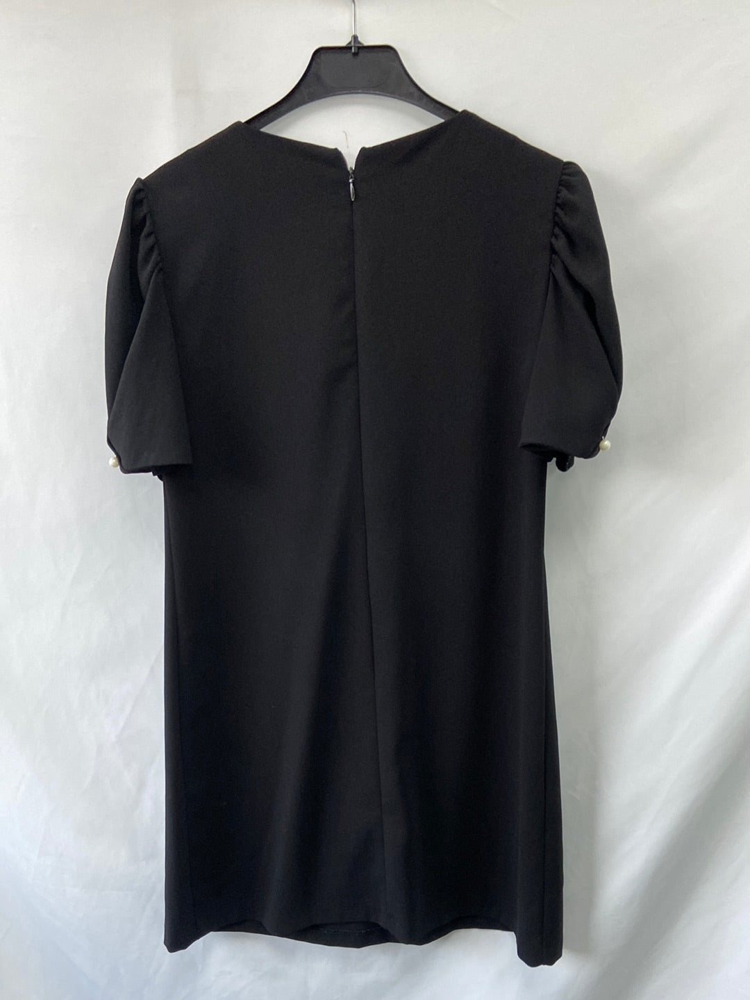 ZARA.Vestido formal negro T.XS