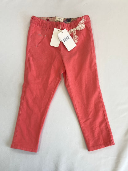 NANOS. Pantalón de pana rosa T. 3 años