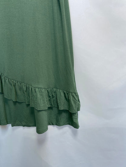 ASOS.Vestido corto verde T.38