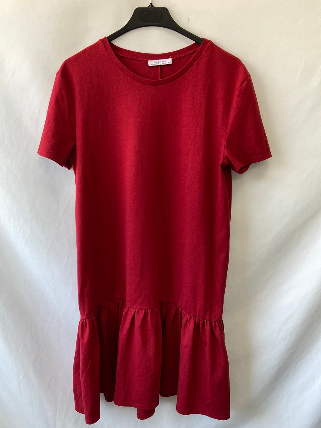 ZARA.Vestido rojo T.M