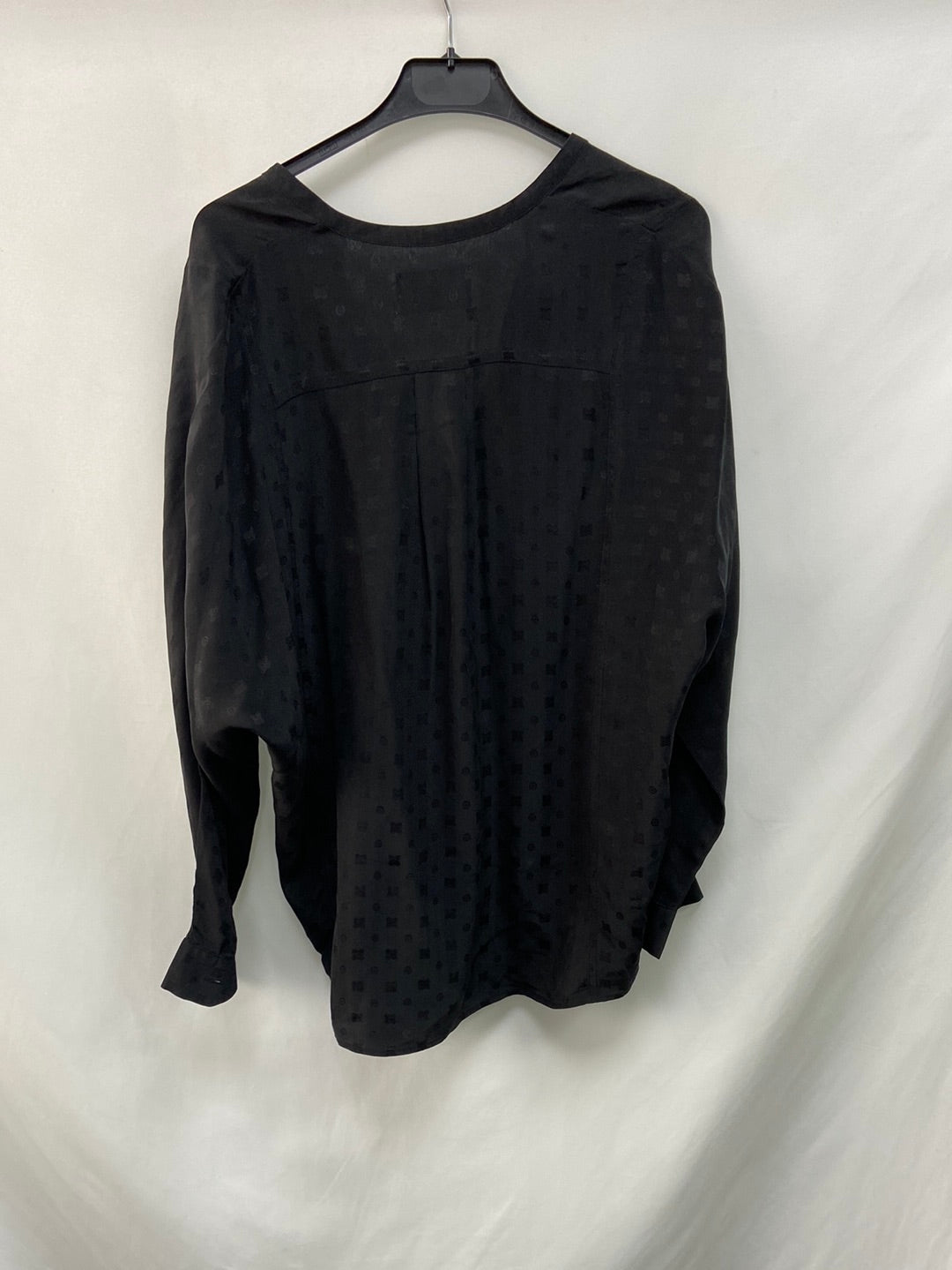 ZADIG&VOLTAIRE.Blusa negra seda T.S