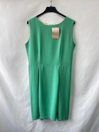 CARVAFF.Vestido verde T.L