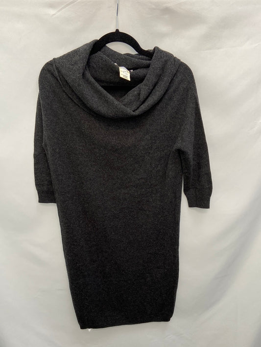 FABIANA FILIPPE.Vestido estilo jersey cashmere gris T.s