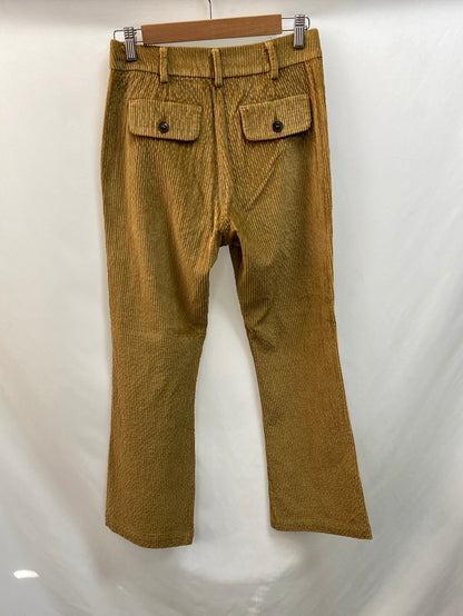 MOMONI.Pantalones camel pana T.36