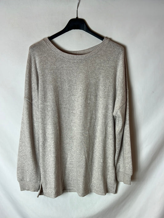 PRIMARK. Jersey beige fino T.s