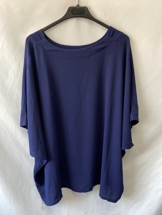 OTRAS.Blusa azul murciélago TU