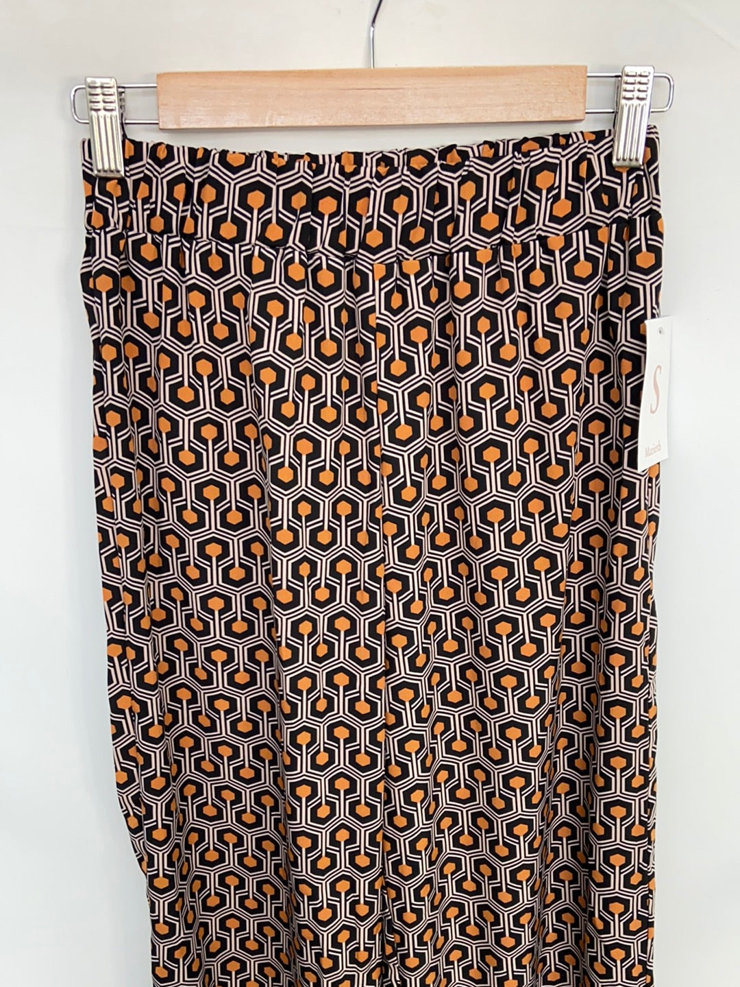 MARIETH. Pantalones anchos fluidos retro T.s