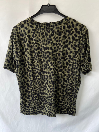 BIMBA Y LOLA. Camiseta animal print T.m