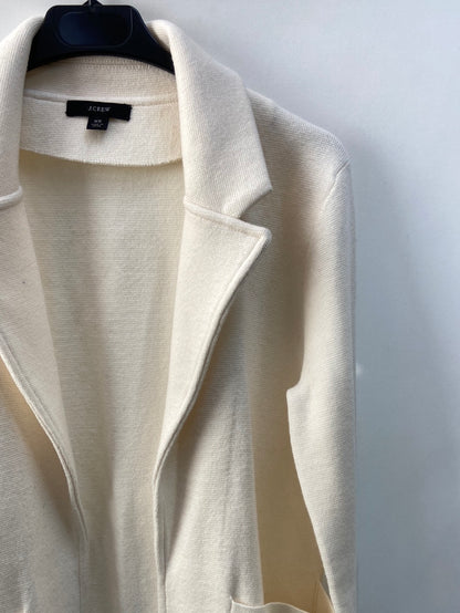 J.CREW.Cárdigan beige T.XS