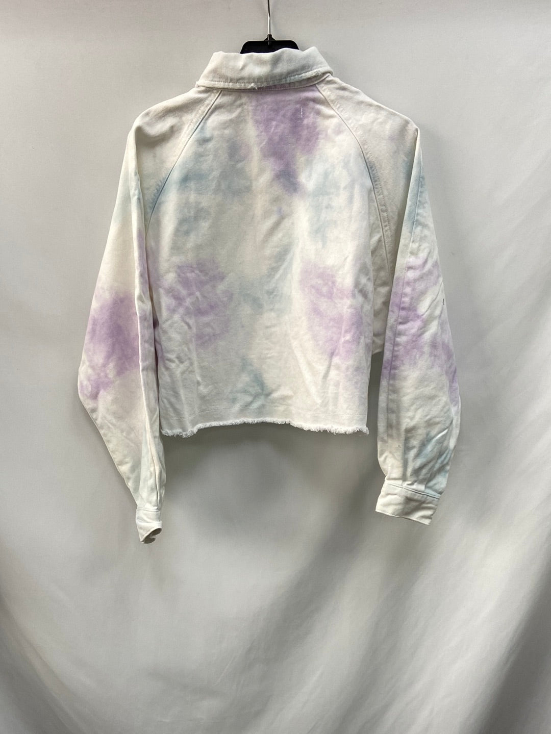 ZARA. Cazadora denim tie dye T.s