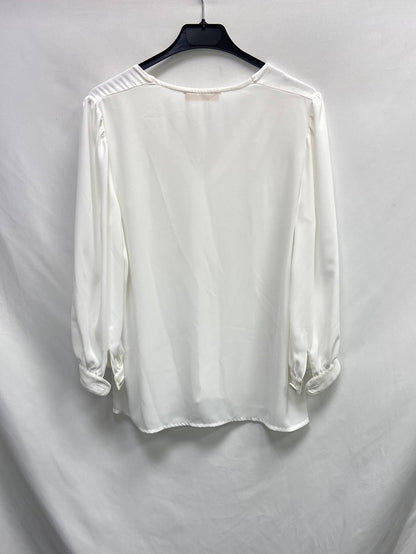 TISSENDI.Blusa blanca TU(s)