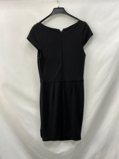 UTERQÜE. Vestido corto negro T.s