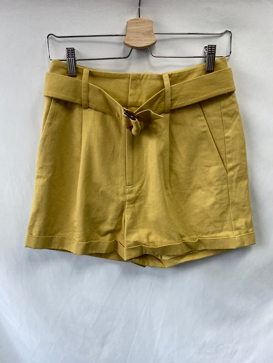 TULAROSA.Shorts vestir amarillo palo T.s