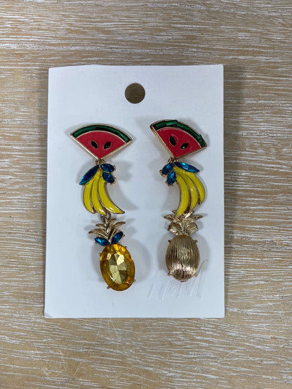 H&M.Pendientes frutas