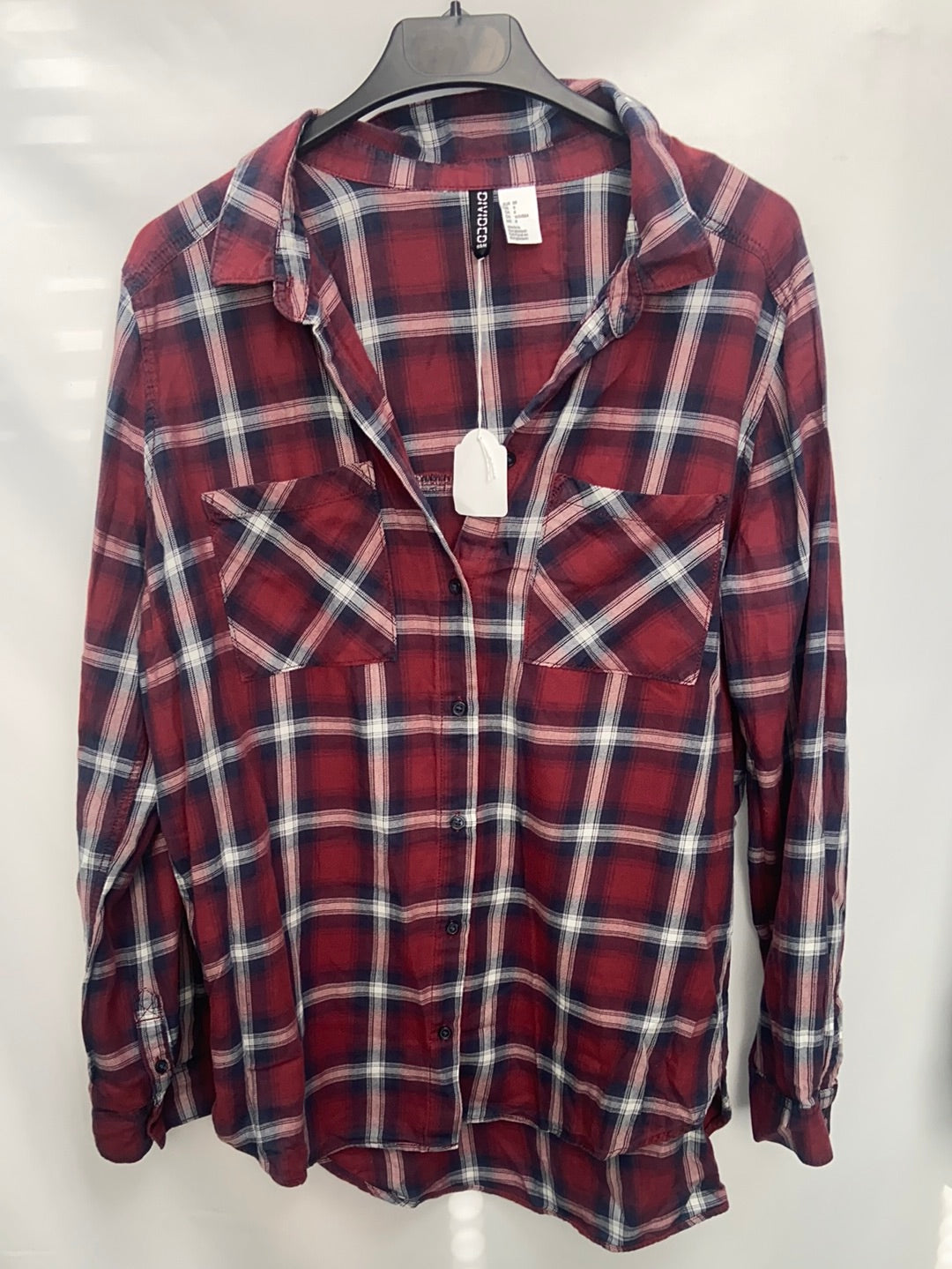 H&M. Camisa cuadros