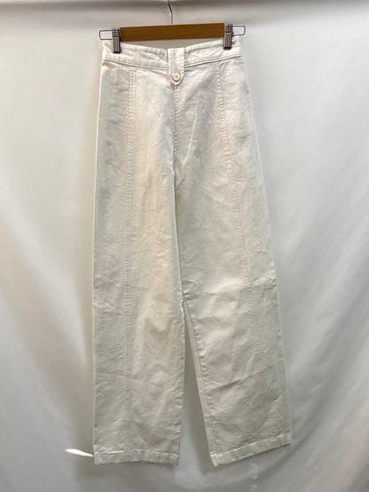 MASSCOB.Pantalones anchos blancos T.34