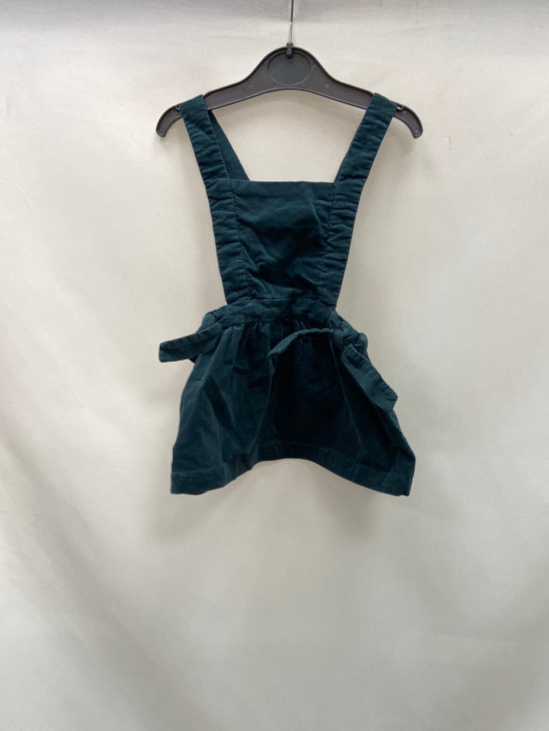 ZARA.Vestido tipo pichi verde T.9-12 meses