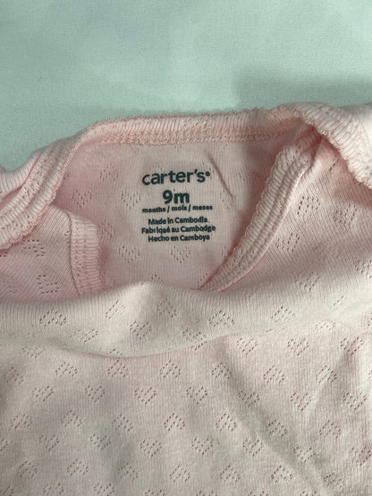 CARTERS. Body Rosa T.9 meses