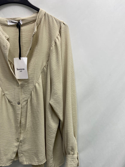 BASYCO JEREZ.Blusa beige T.S