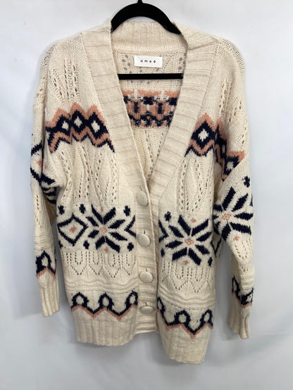 AMEÉ.Cardigan oversized estampado TU