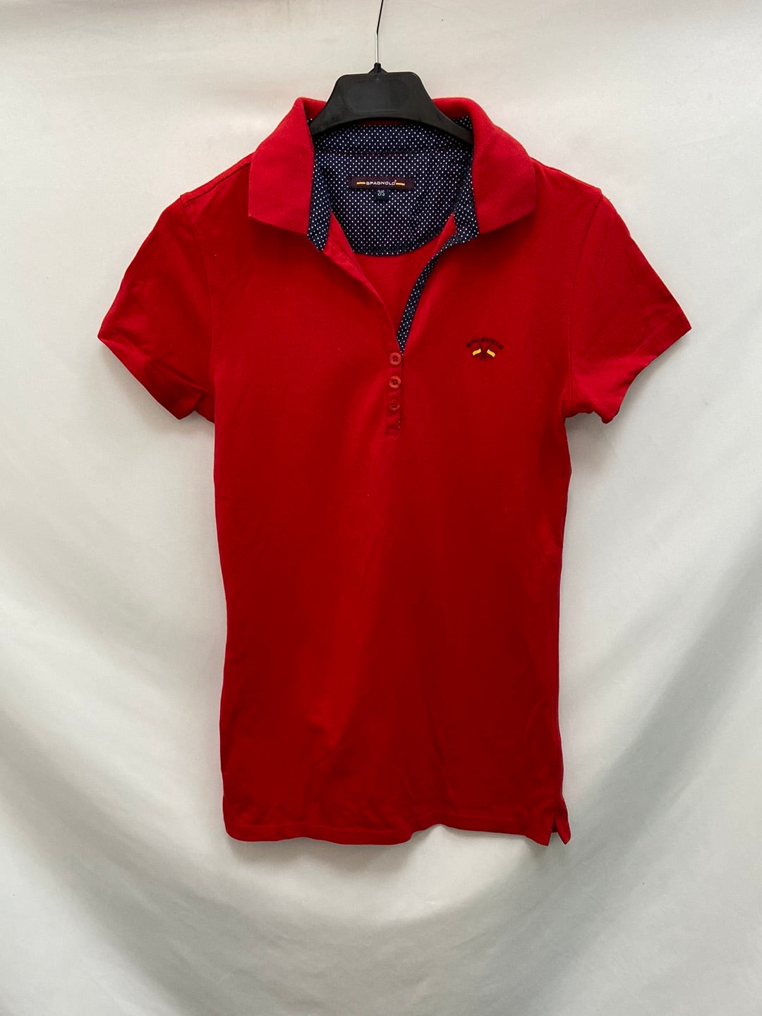 SPAGNOLO. Polo rojo T.xxs