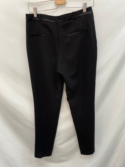 MANGO.Pantalones negros vestir T.36