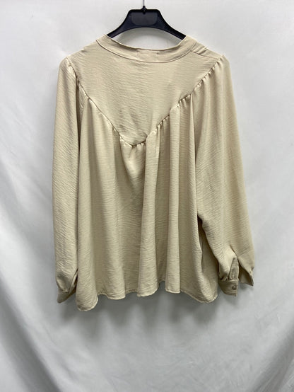 BASYCO JEREZ.Blusa beige T.S