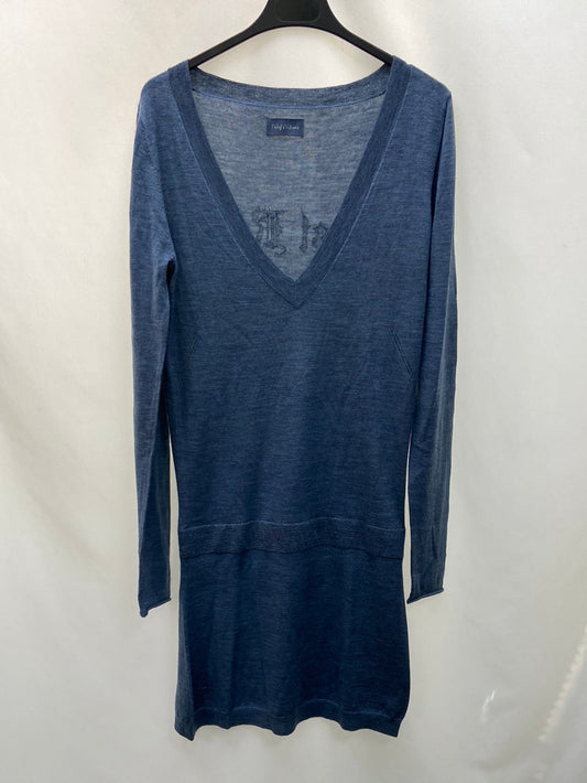 ZADIG&VOLTAIRE. Vestido azul de punto T.m