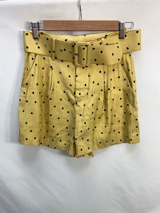 LOAVIES.Short amarillos pastel corazones T.s