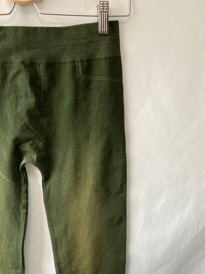 OTRAS. Leggings verdes pantalon mertira T.34