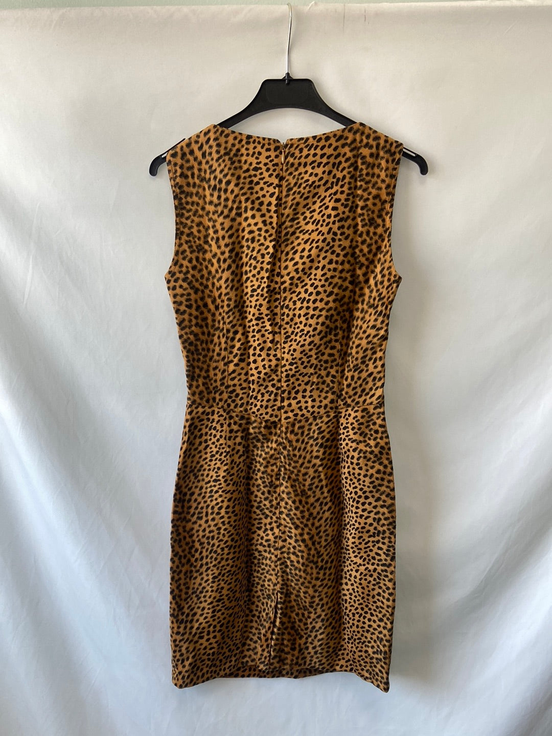 MOSCHINO.Vestido animal print T.44