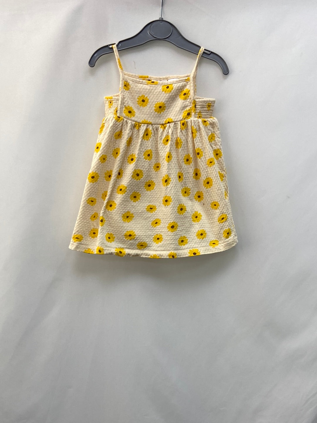 ZARA. Vestido  margaritas T. 9-12 meses