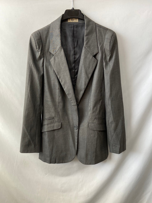 PULL&BEAR.Blazer gris T.m