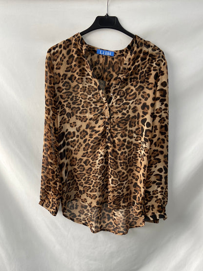 LILAI.Blusa animal print T.s/m