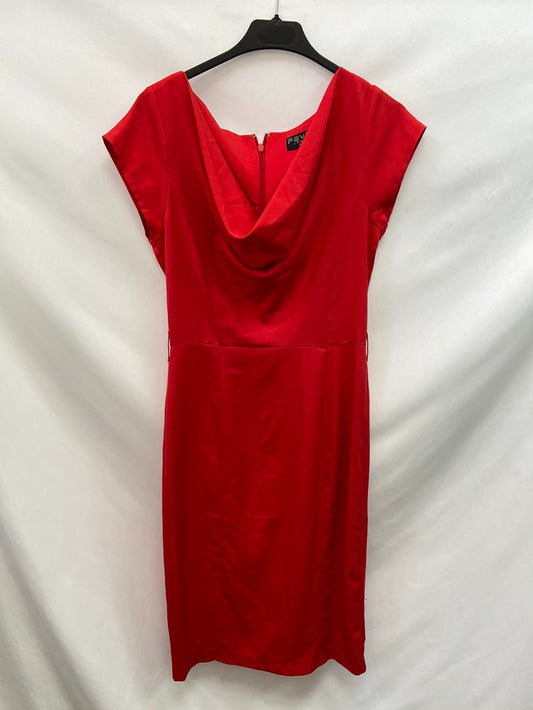 FEVER LONDON.Vestido rojo T.38