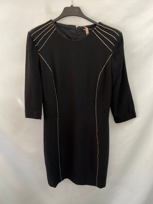 MANGO. Vestido negro T.L