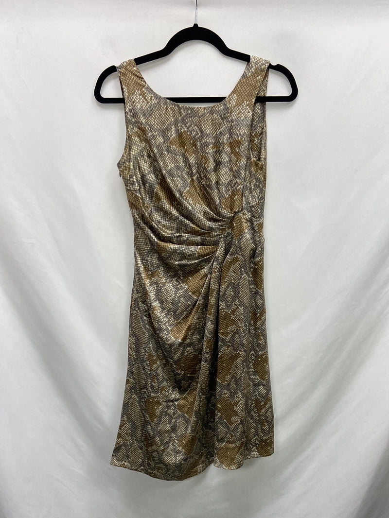 Vestido seda 2024 animal print