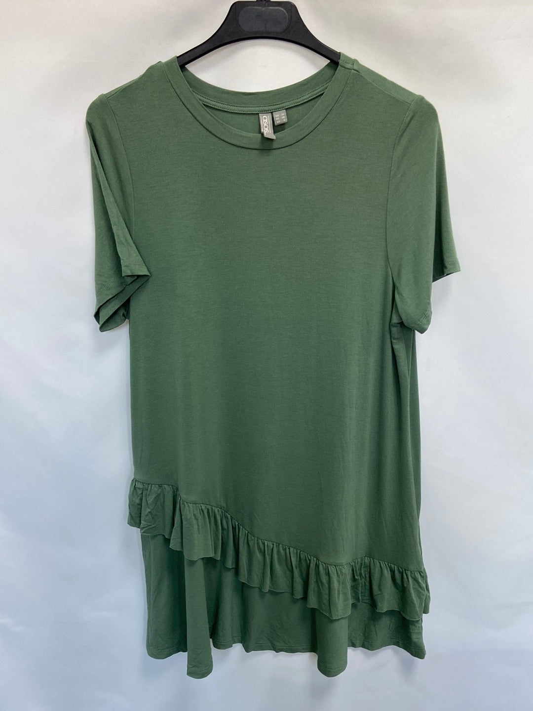 ASOS.Vestido corto verde T.38