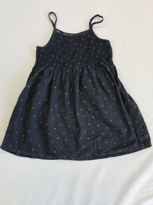 NANOS. Vestido azul estrellas T.4 años